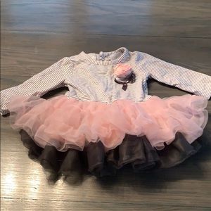 Striped Tutu Dress Baby Girl 6months